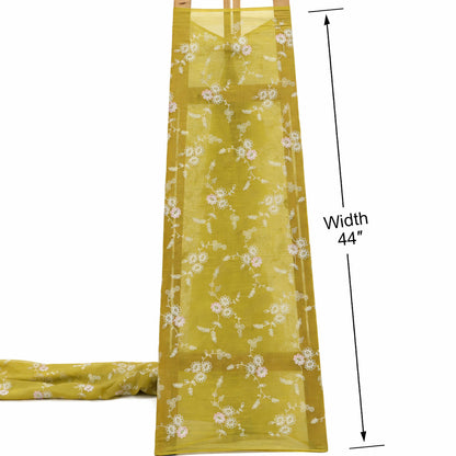 Chanderi Embroidery Fabric
