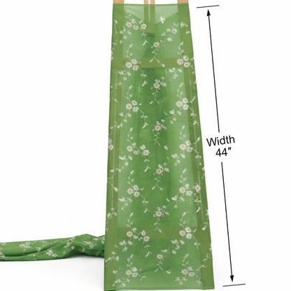 Chanderi Embroidery Fabric