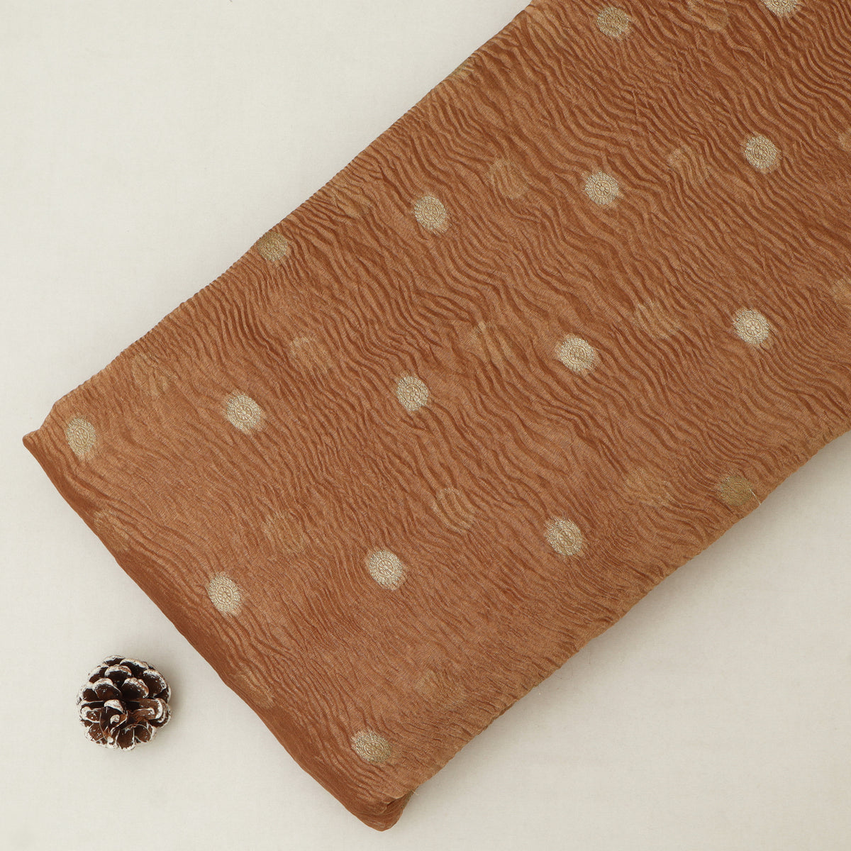 Crush Tissue Booti Fabric