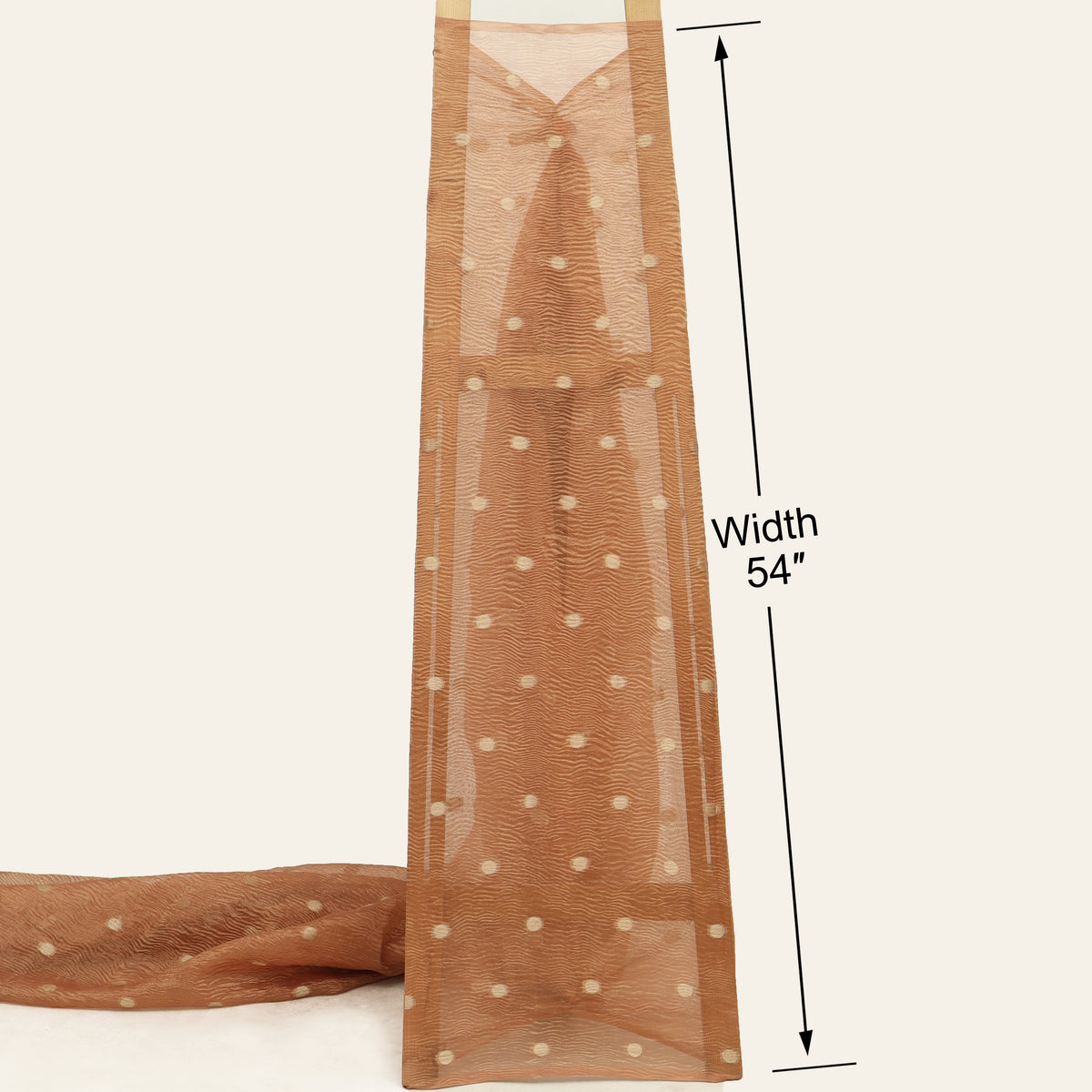 Crush Tissue Booti Fabric