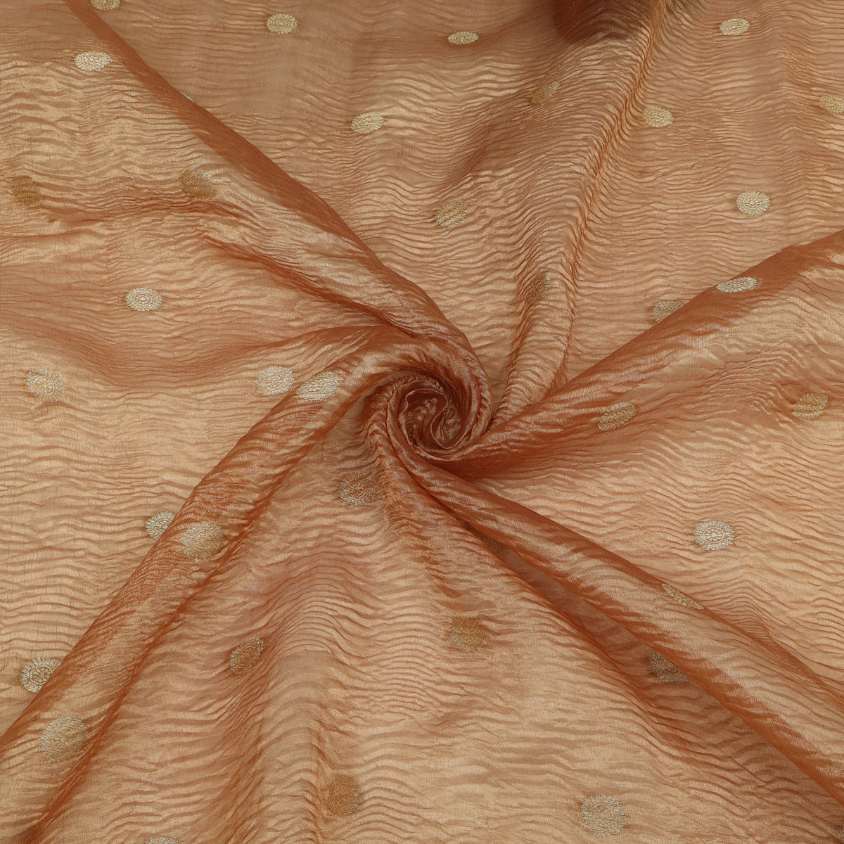 Crush Tissue Booti Fabric