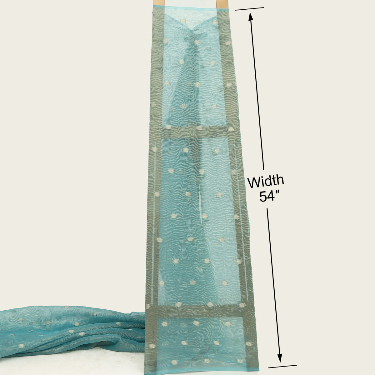 Crush Tissue Booti Fabric