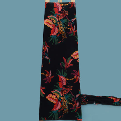 Multi Color Crepe Print Fabric