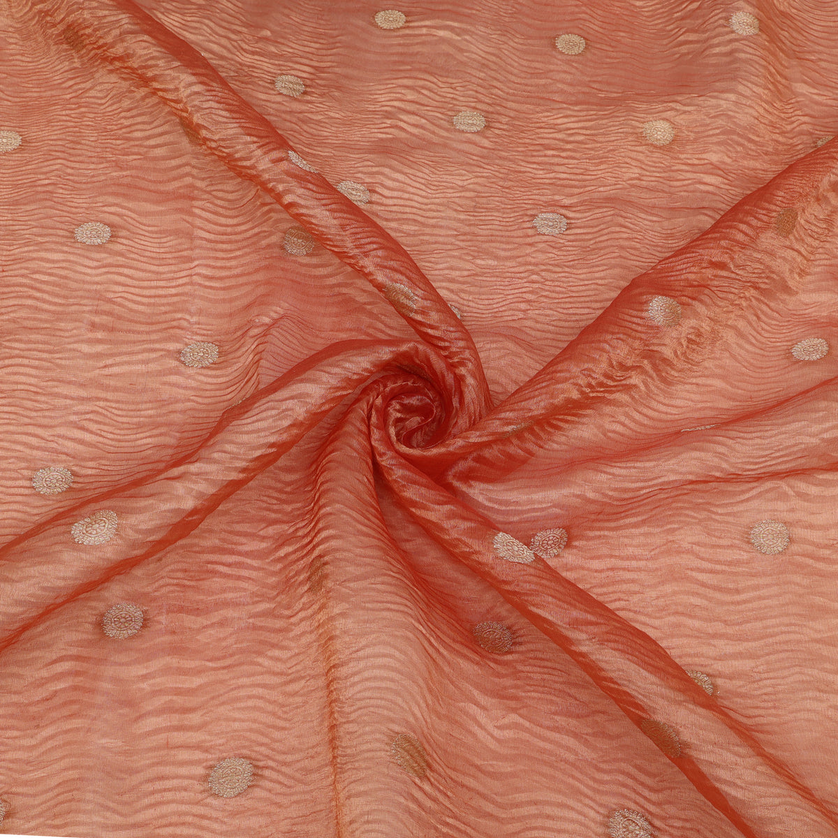 Crush Tissue Booti Fabric
