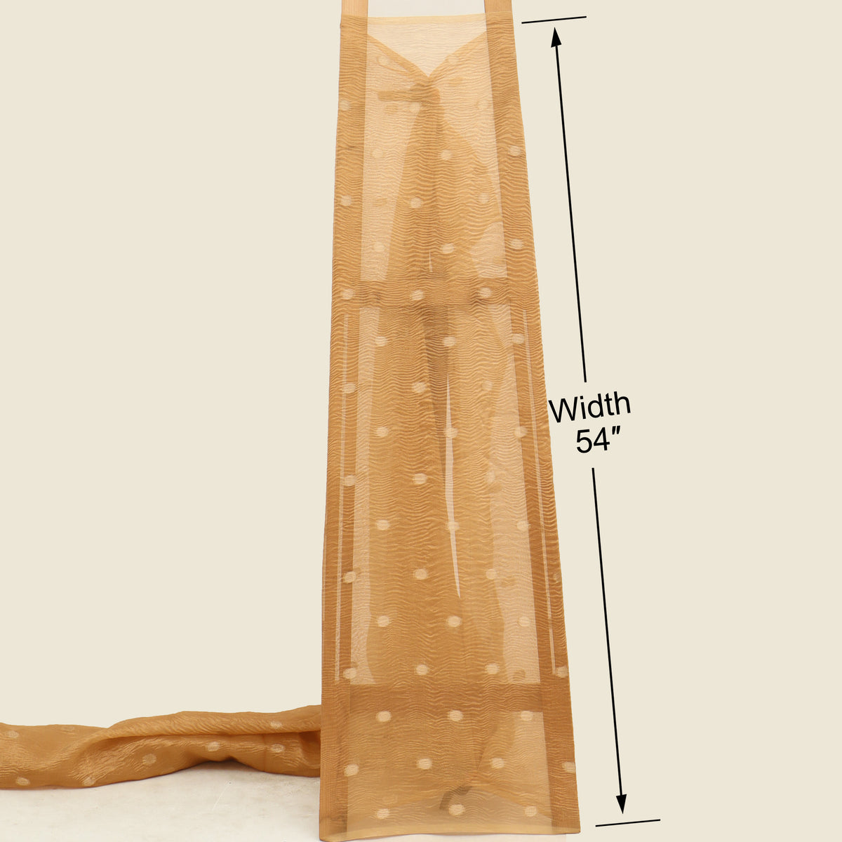 Crush Tissue Booti Fabric