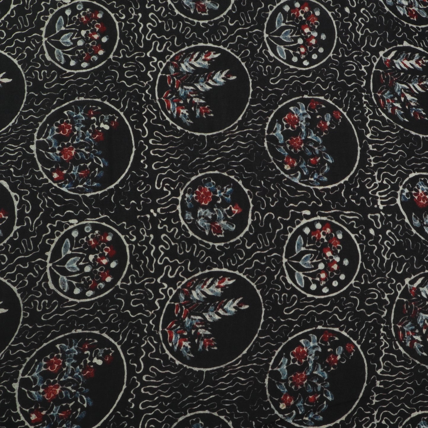 Muslin Hydra Print Fabric