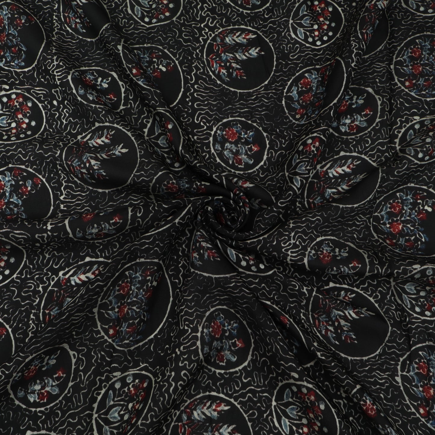 Muslin Hydra Print Fabric