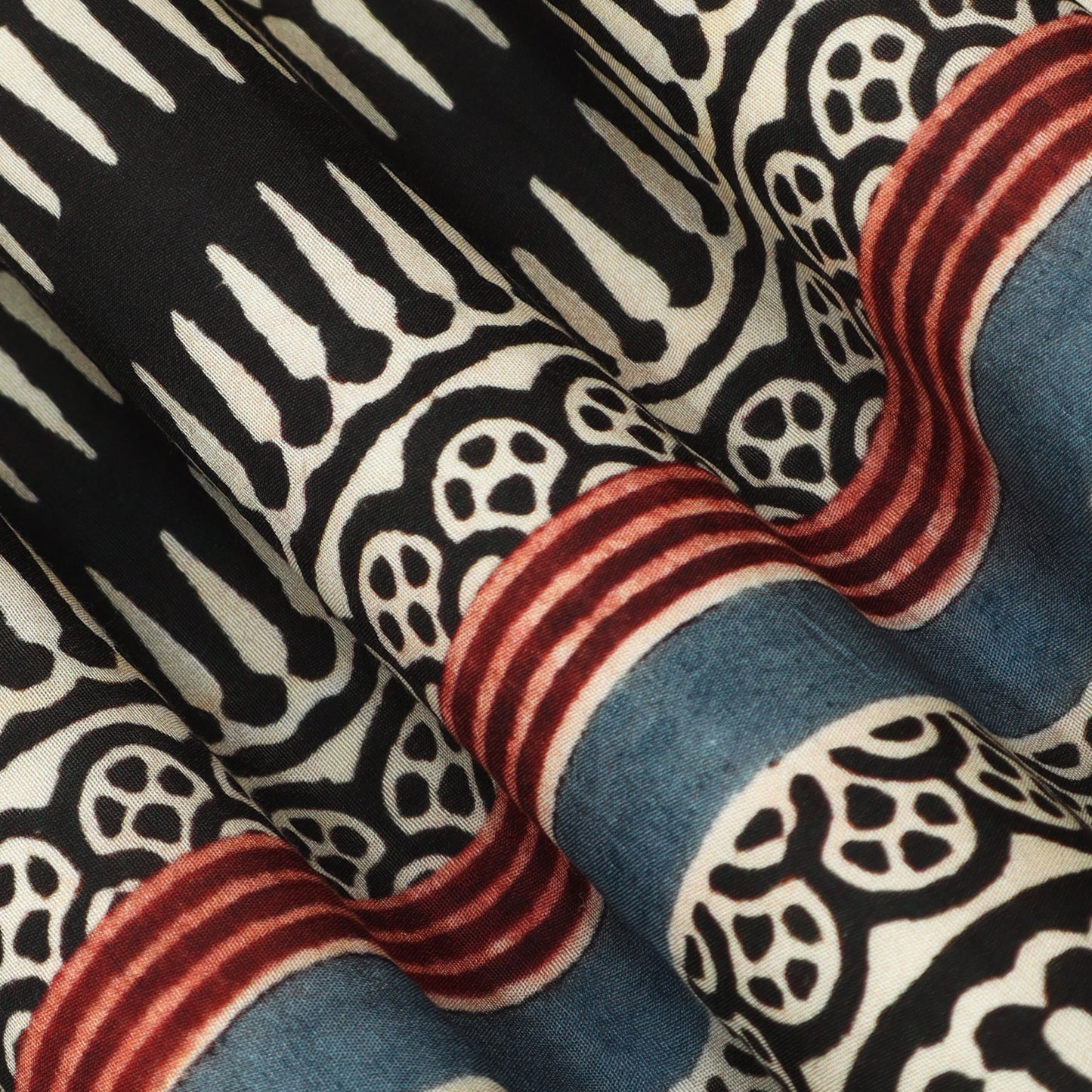 Muslin Hydra Print Fabric