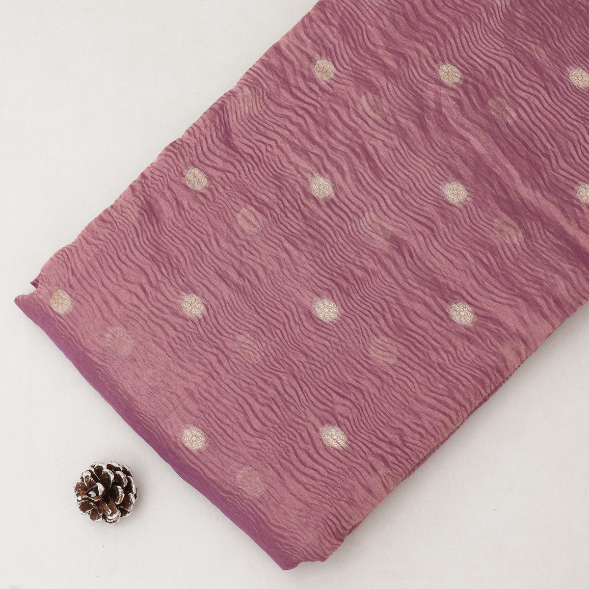 Crush Tissue Booti Fabric