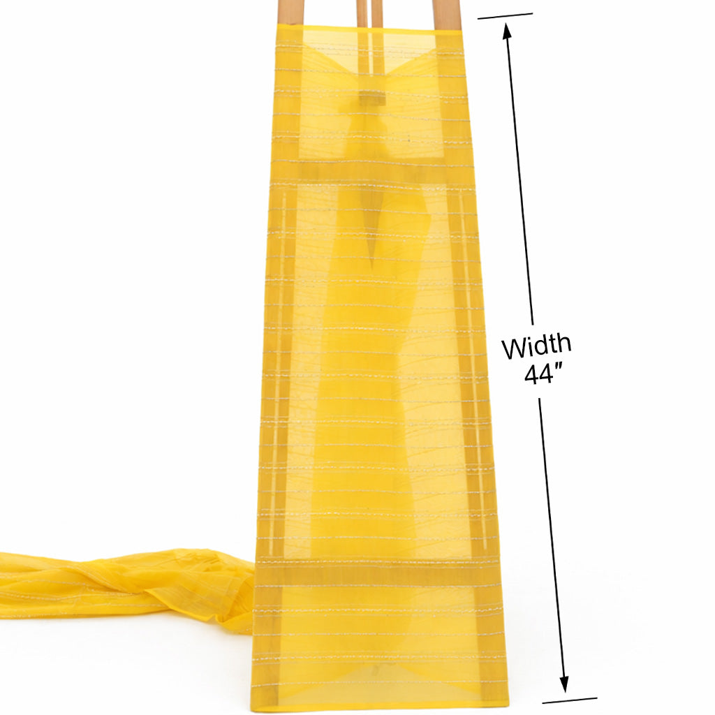 Chanderi Stripe Fabric