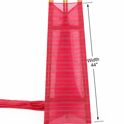 Chanderi Stripe Fabric