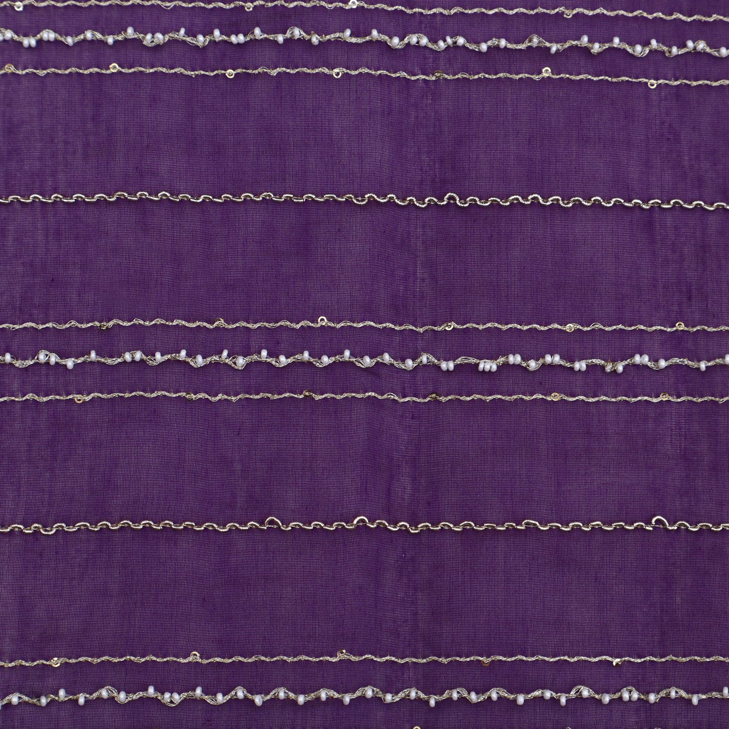 Chanderi Stripe Fabric