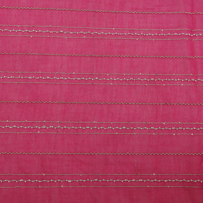 Chanderi Stripe Fabric