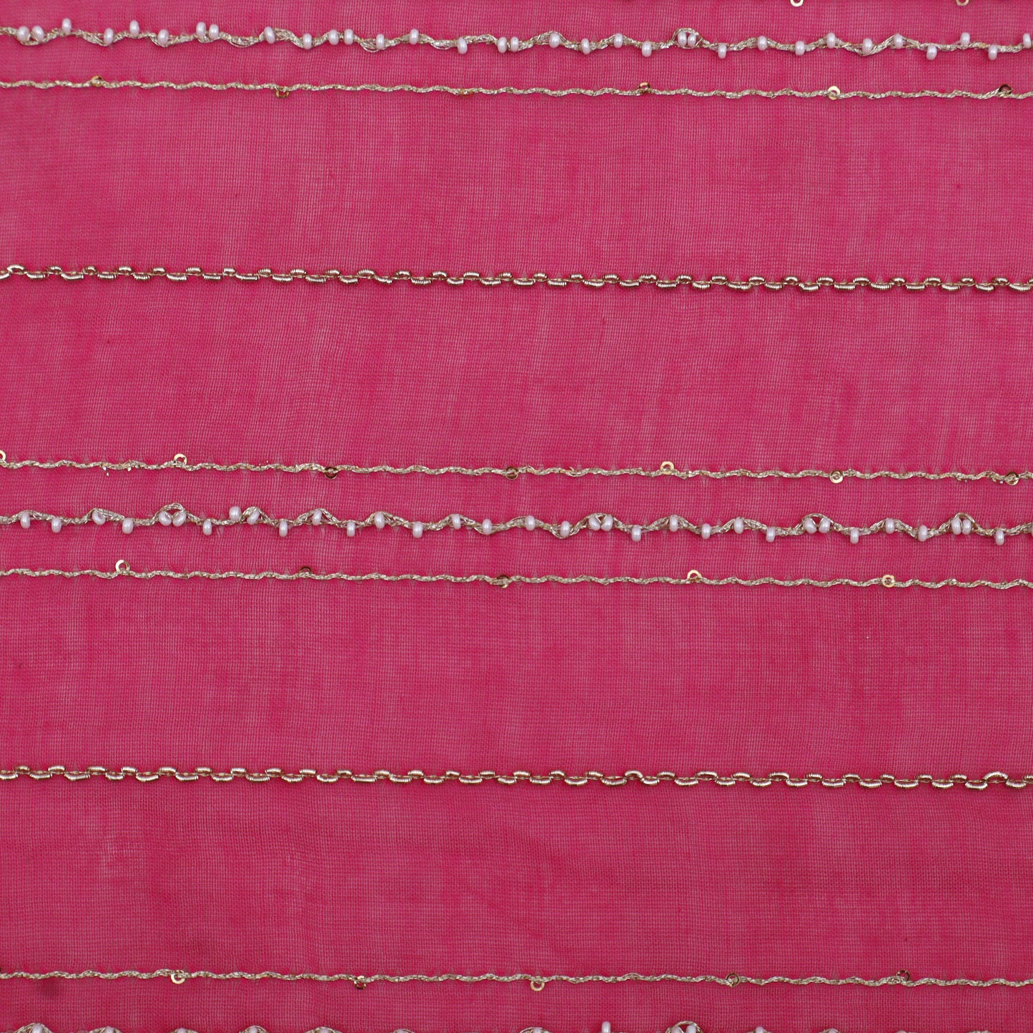 Chanderi Stripe Fabric