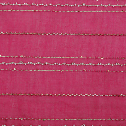 Chanderi Stripe Fabric