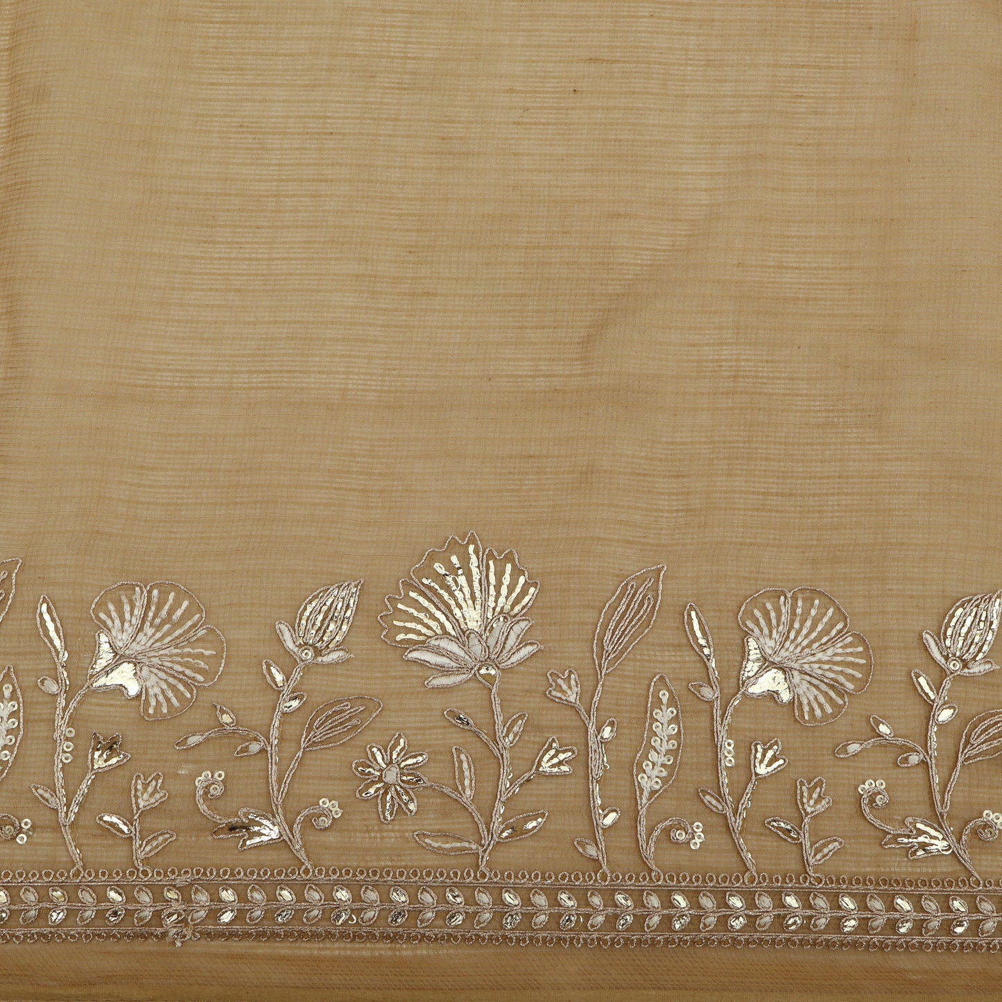 Kota Chanderi Embroidery Fabric