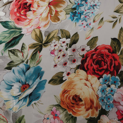 Multi Color Crepe Print Fabric