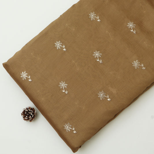 Kota Chanderi Embroidery Fabric