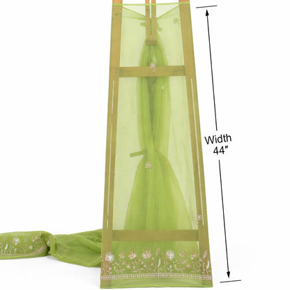 Kota Chanderi Embroidery Fabric