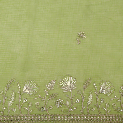 Kota Chanderi Embroidery Fabric