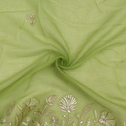 Kota Chanderi Embroidery Fabric