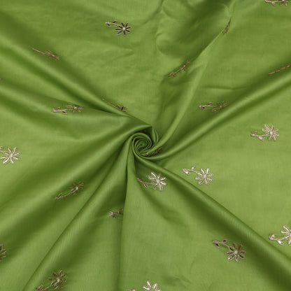 Kota Chanderi Embroidery Fabric