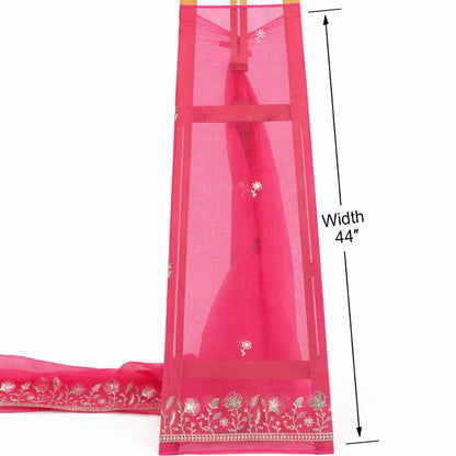 Kota Chanderi Embroidery Fabric