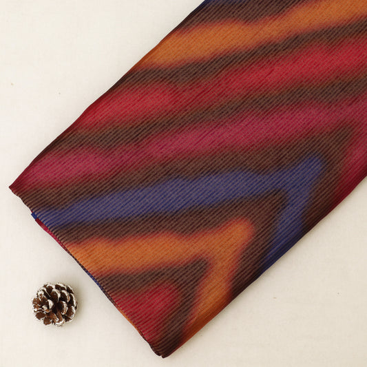 MultiColor Katan Dupion Tissue Brocade Fabric