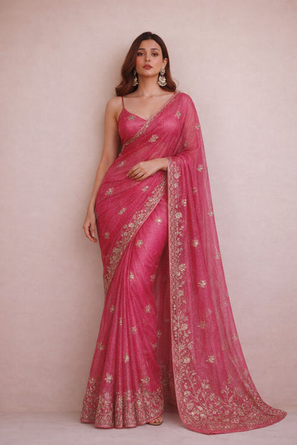 Kota Chanderi Embroidery Fabric