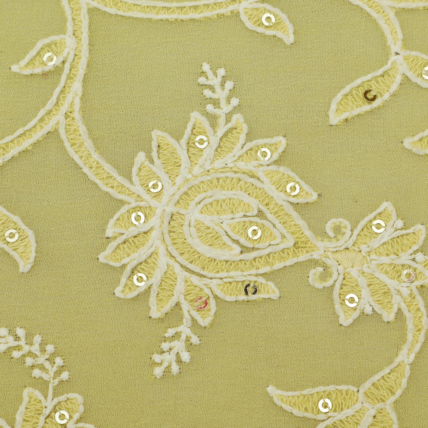 Georgette Embroidery Fabric