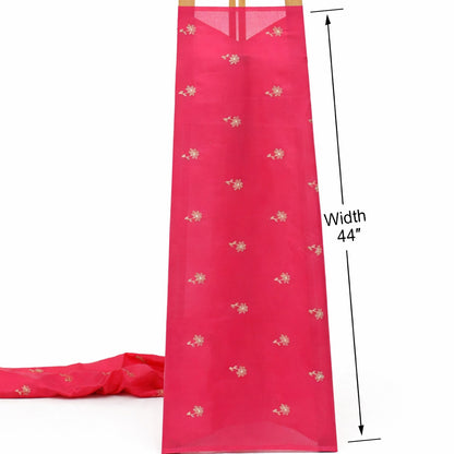 Kota Chanderi Embroidery Fabric