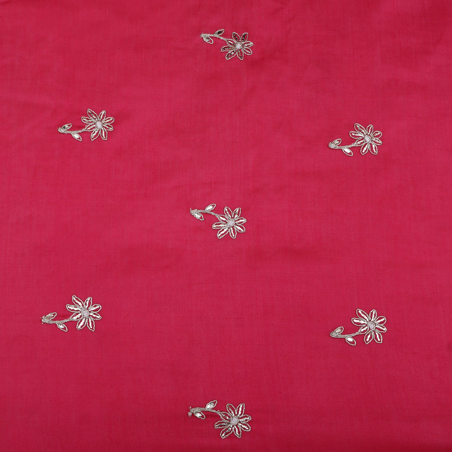 Kota Chanderi Embroidery Fabric