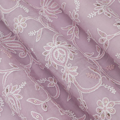 Georgette Embroidery Fabric