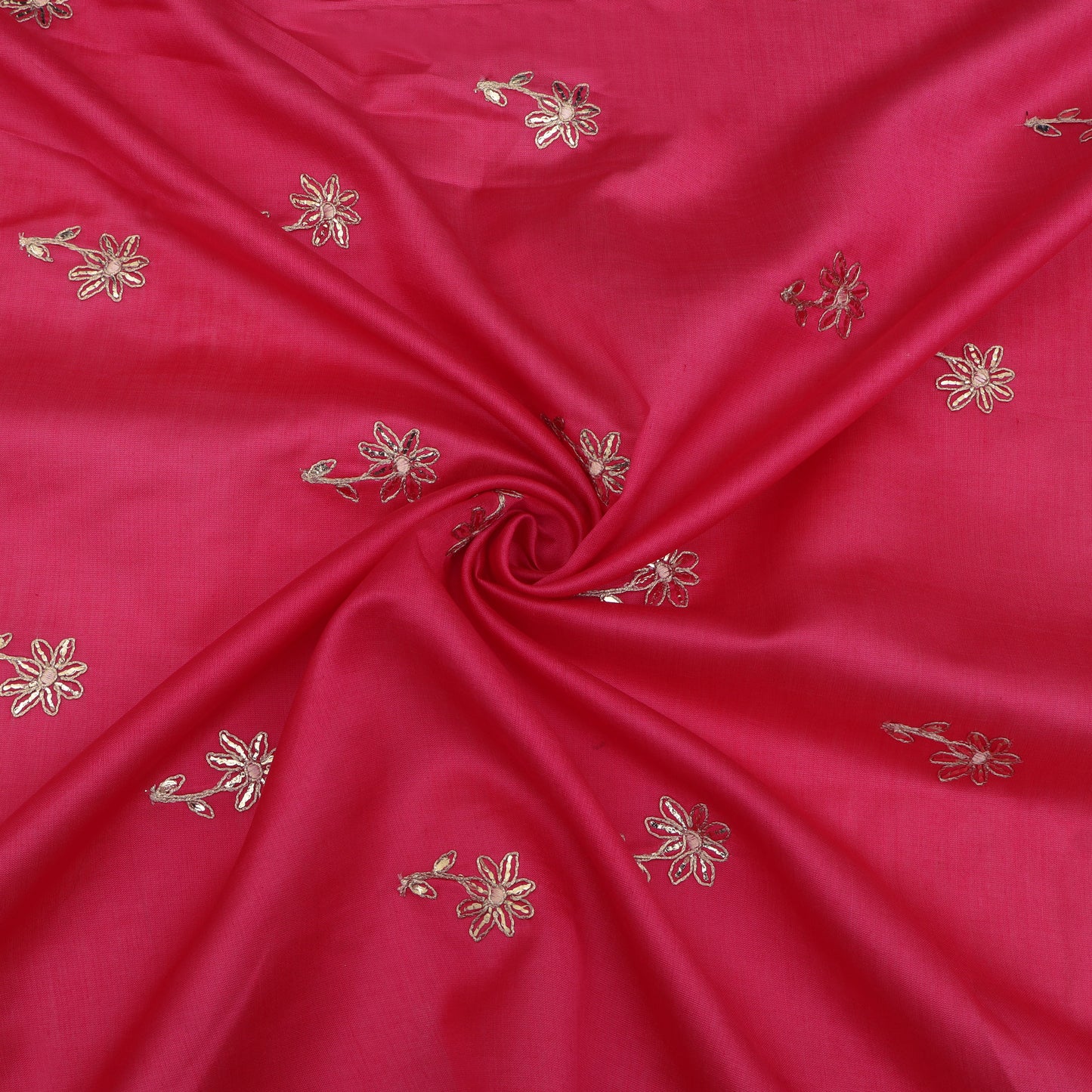 Kota Chanderi Embroidery Fabric