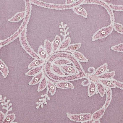 Georgette Embroidery Fabric