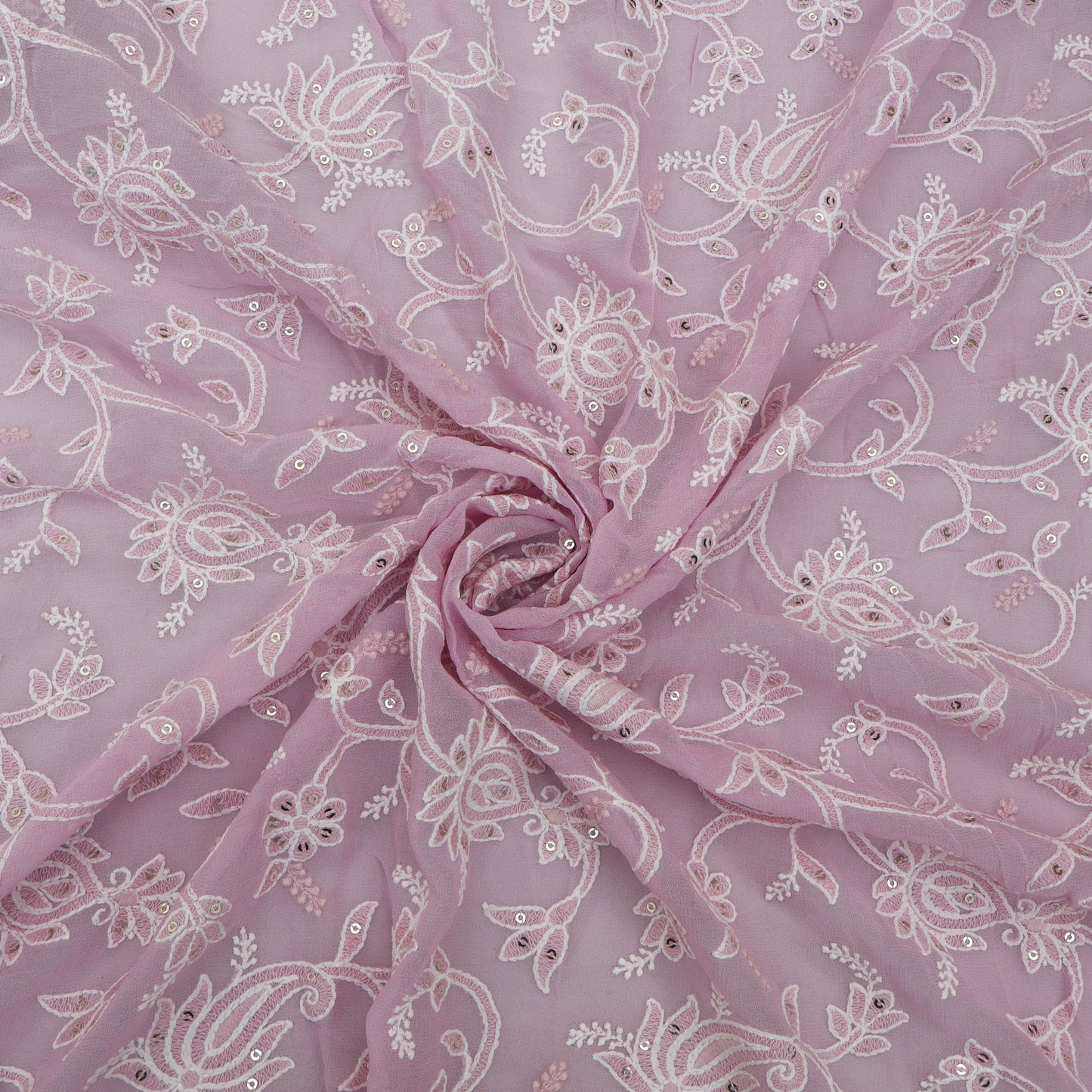 Georgette Embroidery Fabric