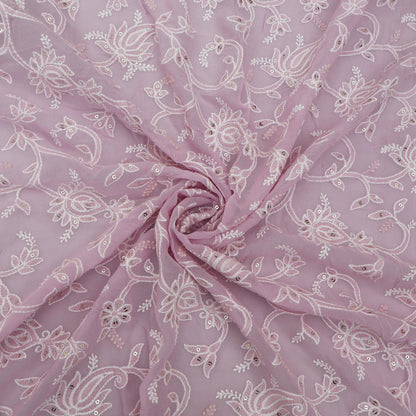 Georgette Embroidery Fabric