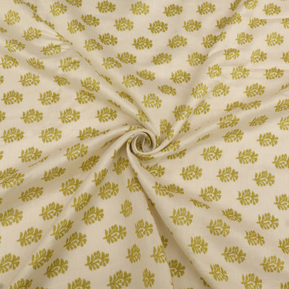 Chanderi Silk Print Fabric