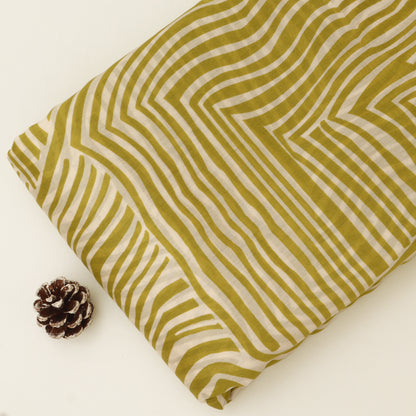 Chanderi Silk Print Fabric