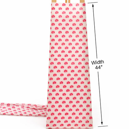 Chanderi Silk Print Fabric