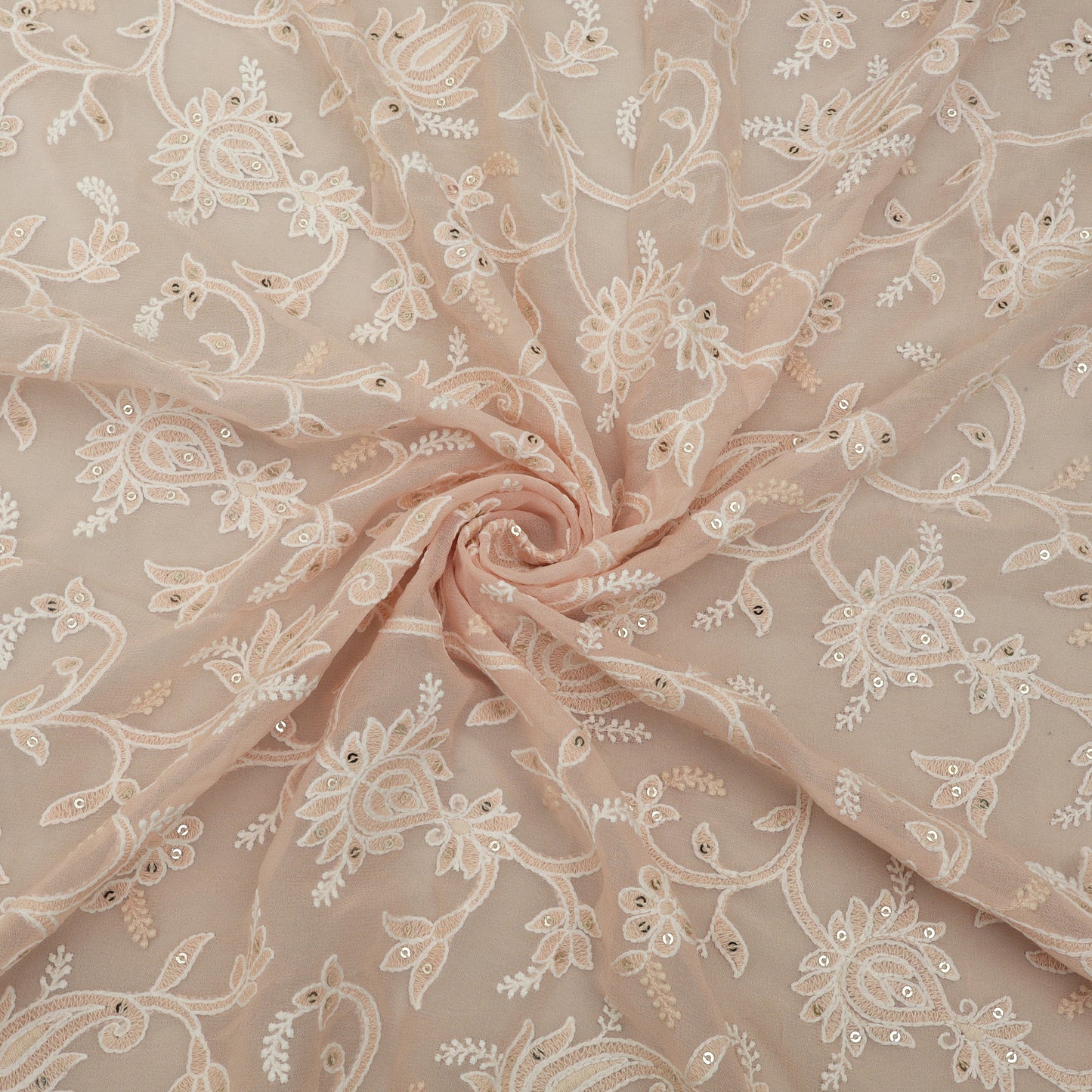 Georgette Embroidery Fabric