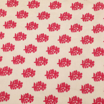 Chanderi Silk Print Fabric