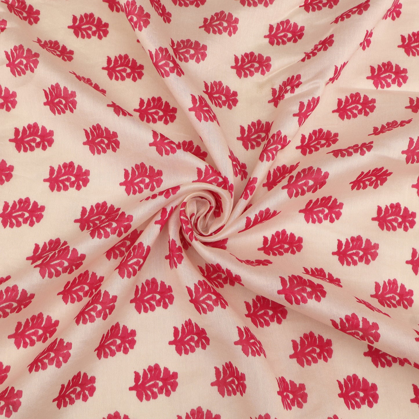 Chanderi Silk Print Fabric