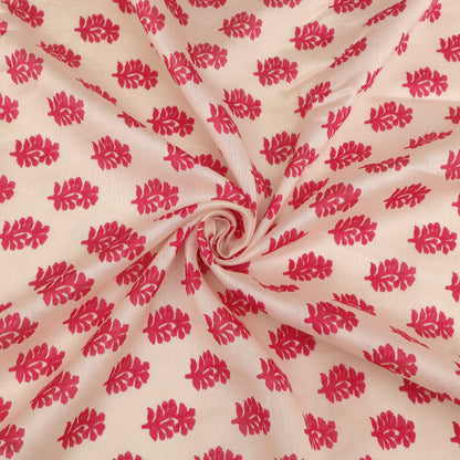 Chanderi Silk Print Fabric