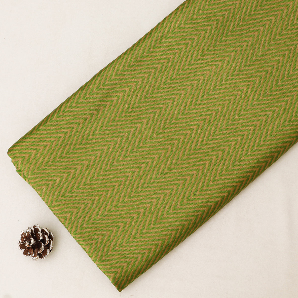 Katan Dupion Stripe Brocade Fabric