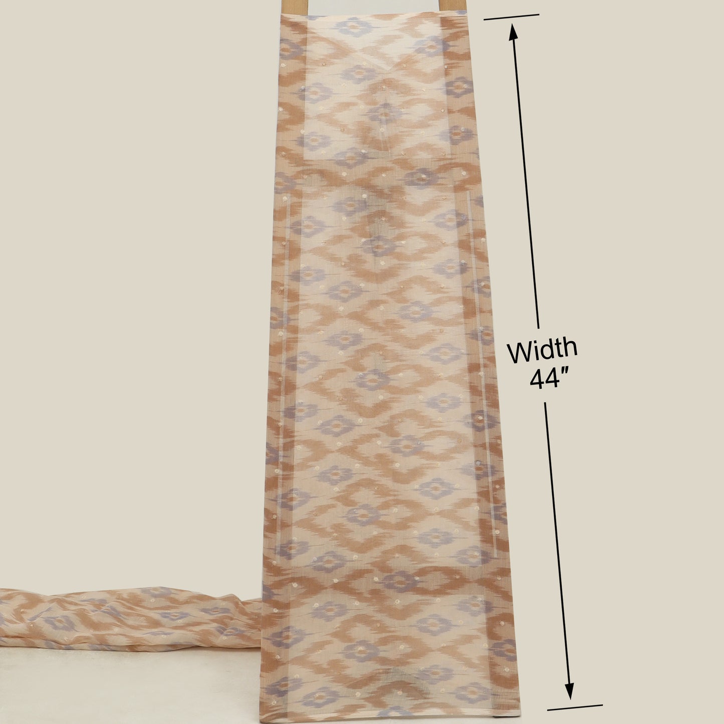 Chanderi Embroidery Fabric