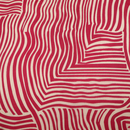 Chanderi Silk Print Fabric