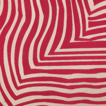 Chanderi Silk Print Fabric