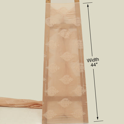 Chanderi Embroidery Fabric