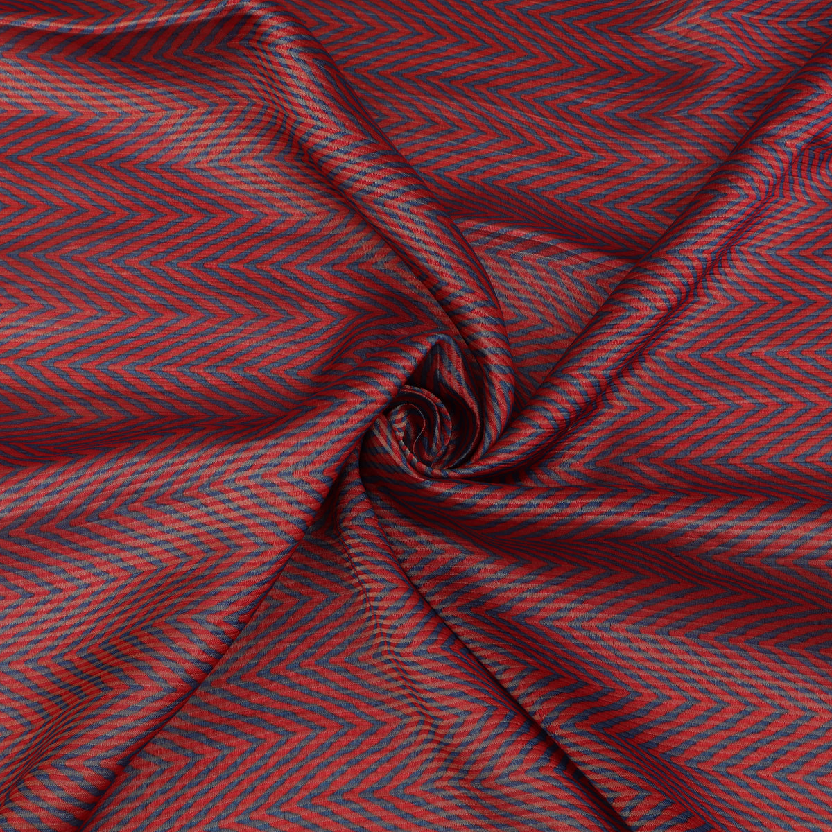 Katan Dupion Stripe Brocade Fabric